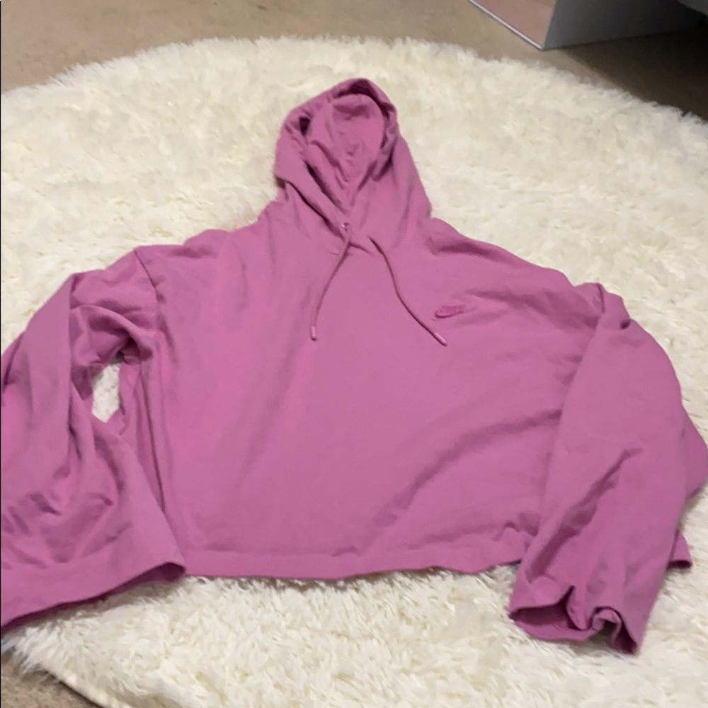 Pink hoodie